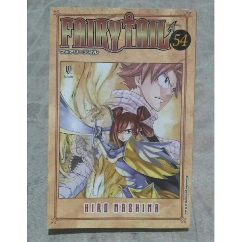 Fairy Tail Vol 1,3,10,51,52,54,56,57,58,60 | Shopee Brasil