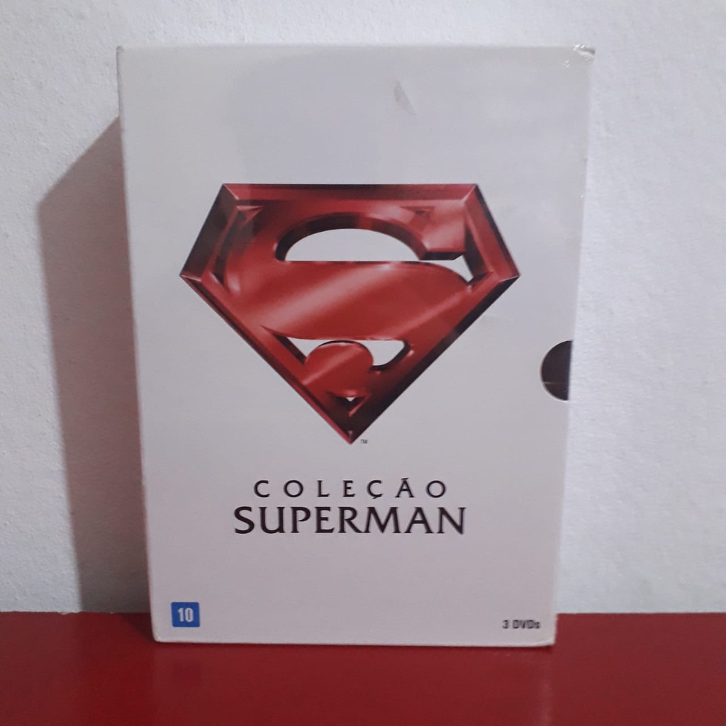 Coleção Superman DVD (3 Filmes) LACRADO E ORIGINAL | Shopee Brasil