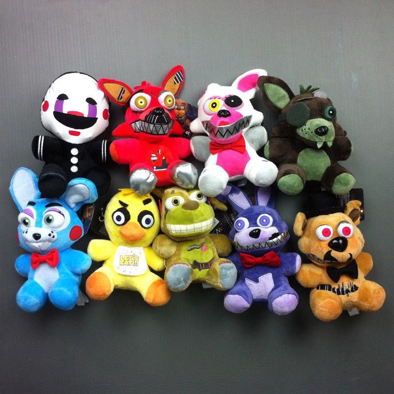 Five nights at freddy s twisted hot sale ones plushies