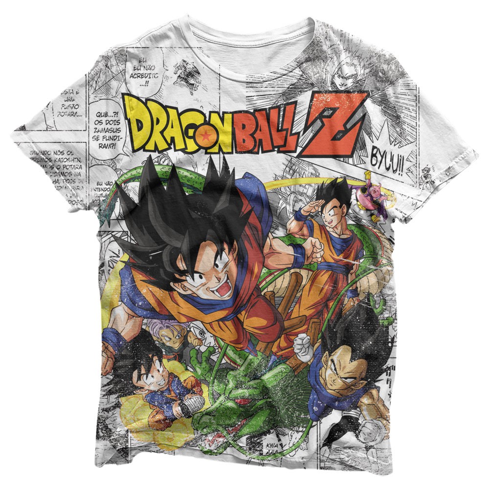 Camiseta Dragon Ball Z Madimbu - Estampa Total