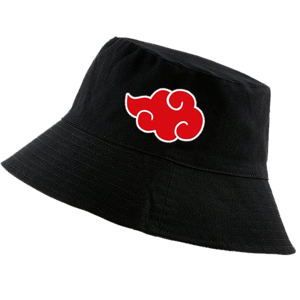 Chapéu Bucket Bone Hat Naruto Nuvem Akatsuki Aldeia Anime | Shopee Brasil