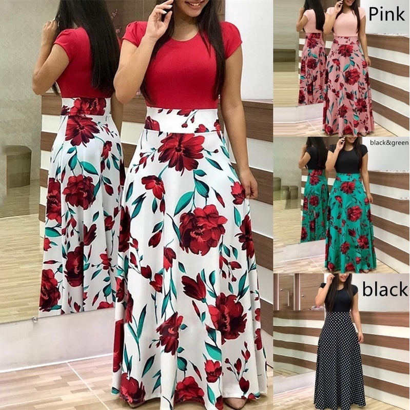 Maxi dress hot sale shopee