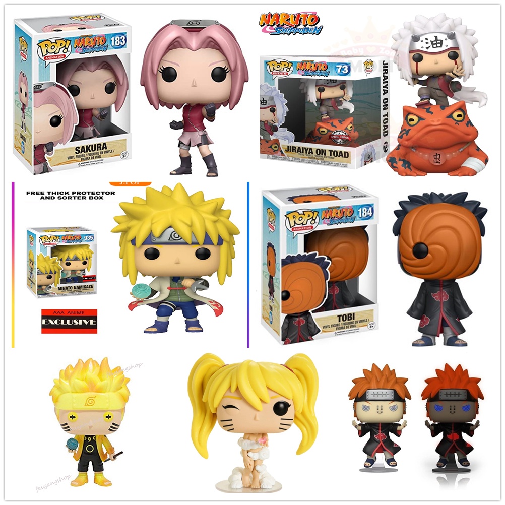 Funko Pop Naruto Shippuden Minato Namikaze 935 Kunai Orginal