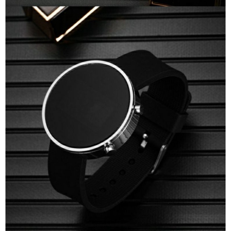 Ronyme Relógio Digital LED de Luxo com Tela Sensível Ao Toque E Pulseira de  Silicone - em Promoção é no Buscapé