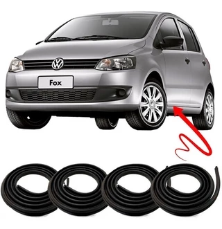 Kit Borrachas De Vedação 4 Portas Fox Cross Fox Space Fox