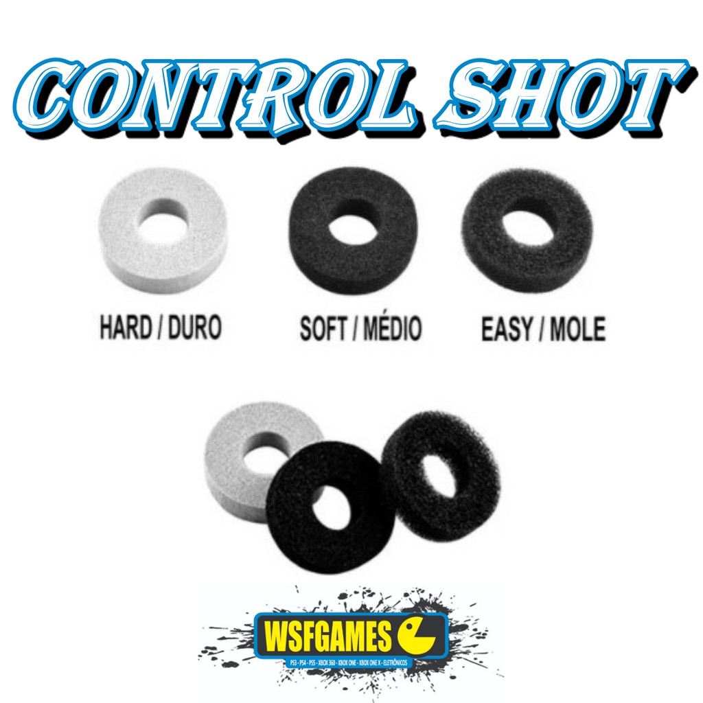 Control Shot - Tensor de Mira - Anel de Precisão - Assistente de Mira Controle Ps4 / Ps5