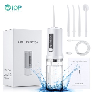 irrigador oral Portátil jato forte limpeza oral Com 3 Modos DIY E Dicas limpador de dentes Para família ou viagem