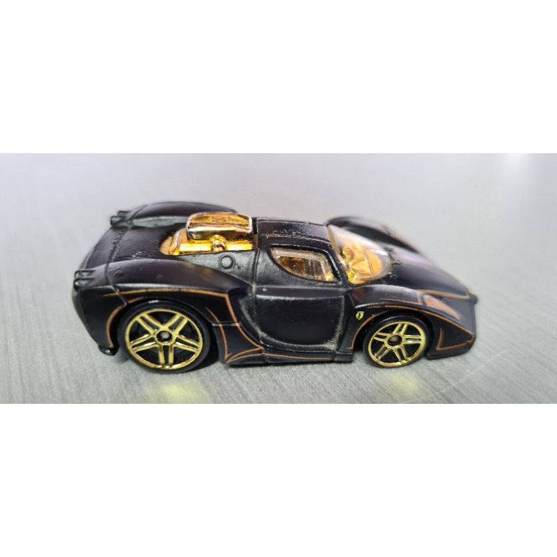 Hot Wheels Ferrari Enzo Ferrari ('Tooned), Preta, All Stars 2008