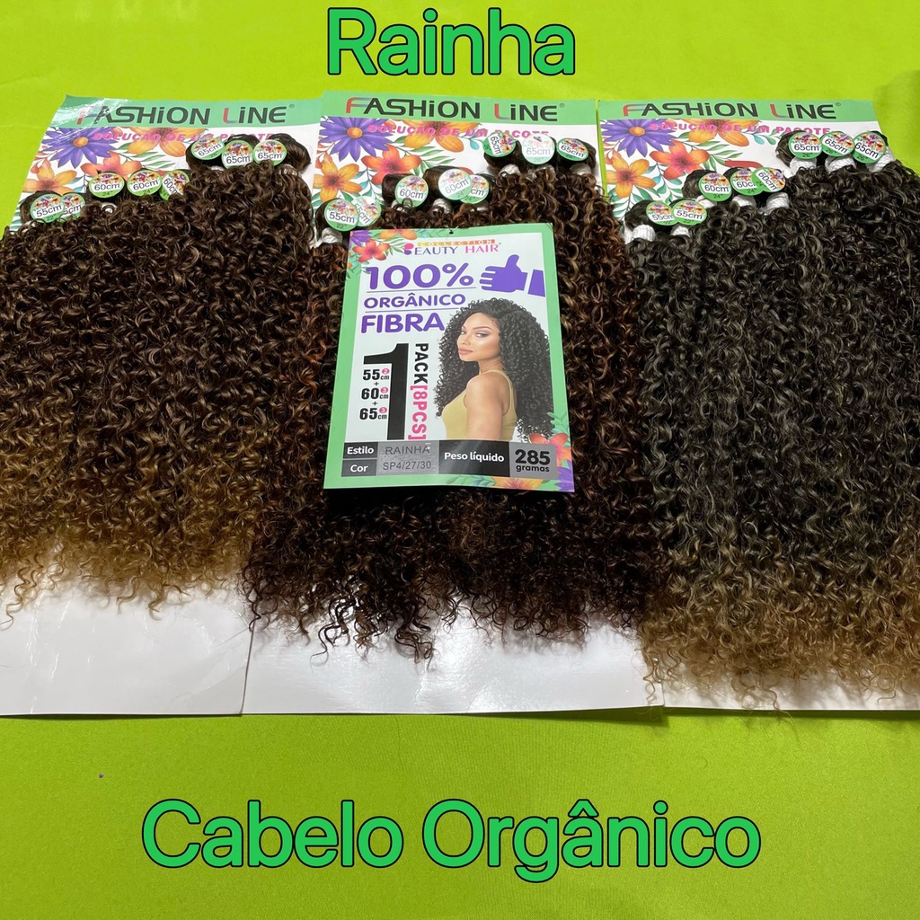 Cabelo bio fibra lindona cor sp4/27/30