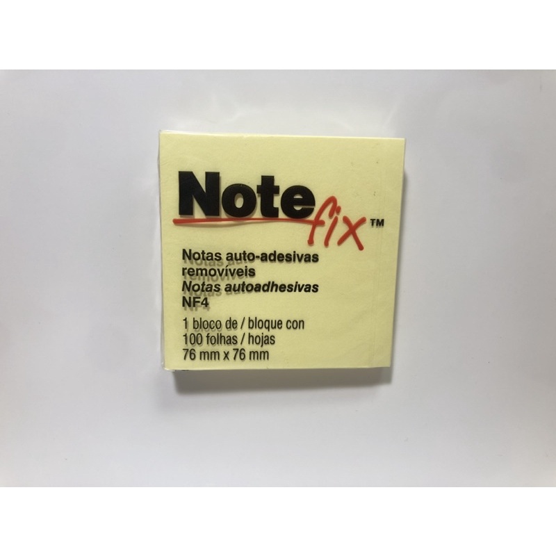 Notas adesivas amarelo Note Fix | Shopee Brasil