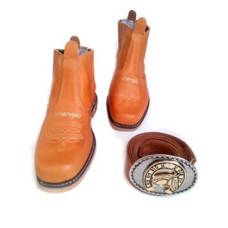 kit de botina mateira tradicional mais cinto country