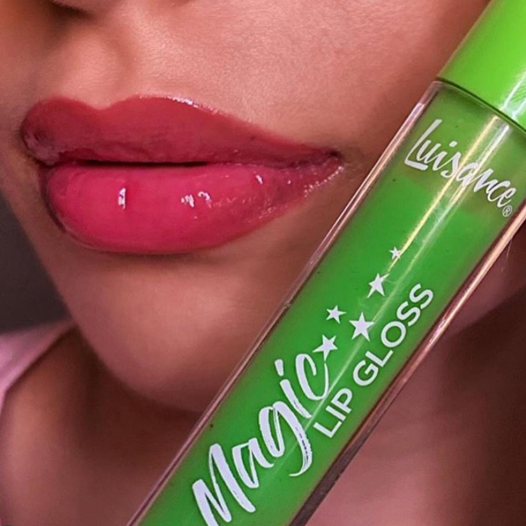 Magix gloss lip - luisance - Gloss verde que fica Rosa na boca | Shopee ...