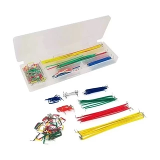 Kit Jumpers de base de Protoboard para Arduino - Tamanhos Diversos - Organize Leds Resistores Capacitores Diodos na Protoboard