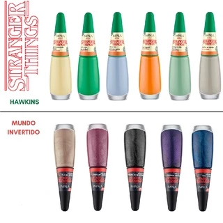 Esmaltes Impala 7,5ml Nova Coleção Stranger Things com Imã