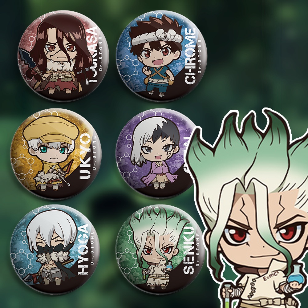 Bottons anime Dr Stone - broche alfinete boton bottom button pin | Shopee  Brasil