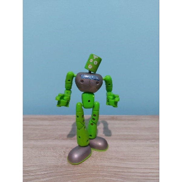 Boneco Titanium Raro da Cor Verde Homeplay