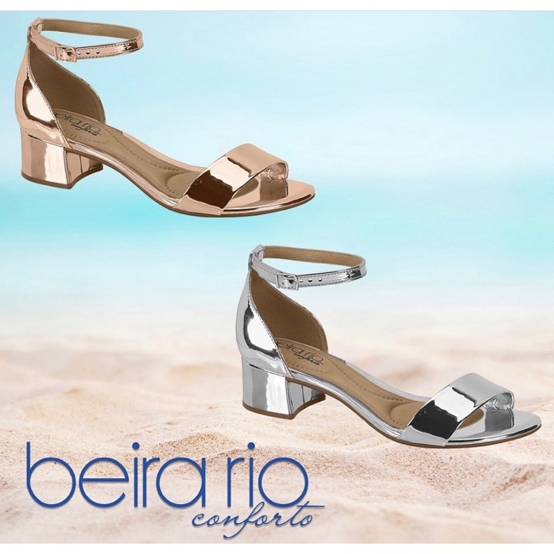 Sandalias salto best sale baixo para festa