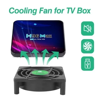 Ventilador De Resfriamento Sem Fio Silencioso Resfriador DC 5V USB Radiador De Energia Mini 80x80x25mm Para Android TV Box Set Top