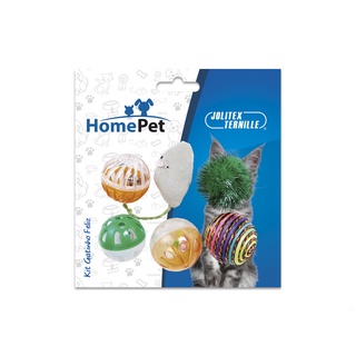 Brinquedo P/ Gato kit gatinho feliz c 6 unidades