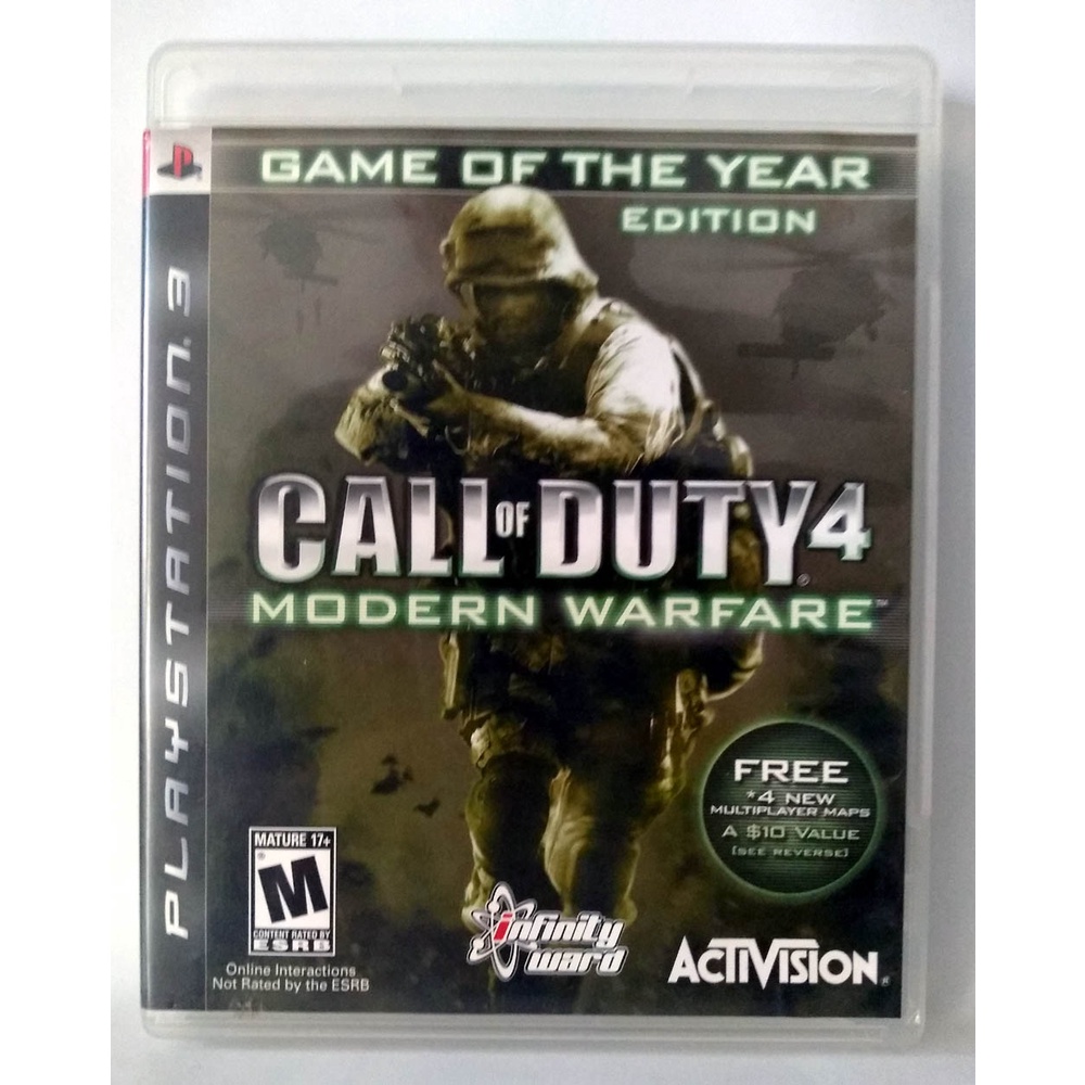 Call Of Duty Modern Warfare 2 Mw2 Ps3 Lacrado Mídia Física