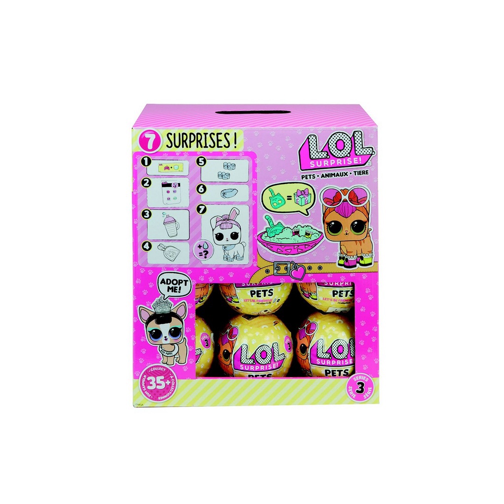 boneca lol 7 surpresas pets candide rosa em Promoção na Shopee Brasil 2024