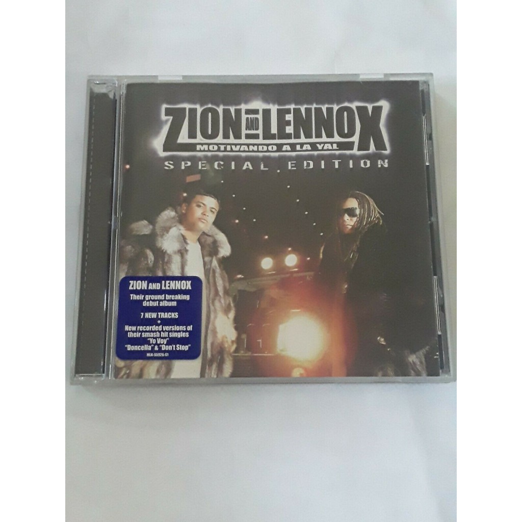 CD-ZION AND LENNOX-MOTIVANDO A LA YAL-SPECIAL EDITION-LACRADO DE FABRICA |  Shopee Brasil