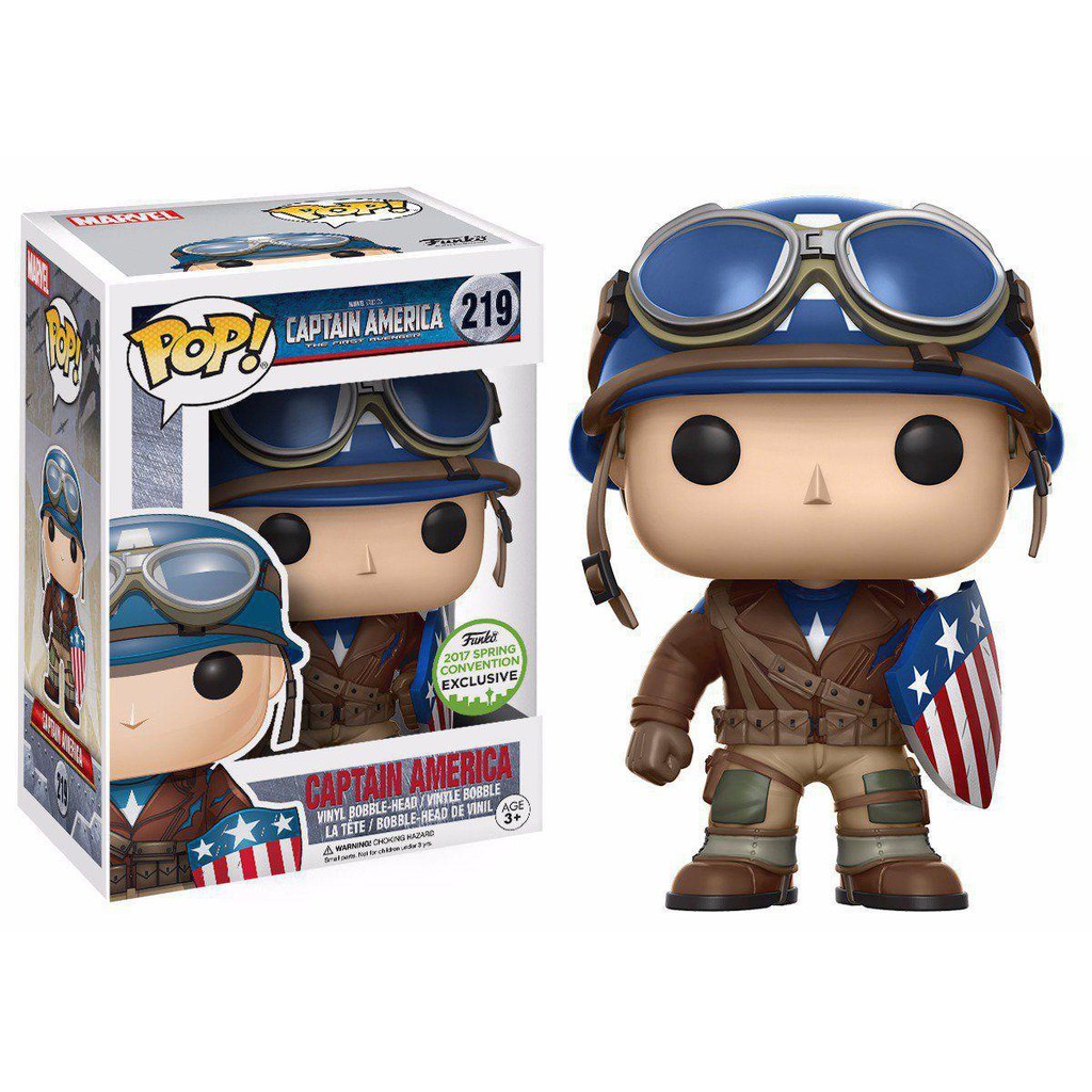 Funko Pop Captain America 219 | Shopee Brasil