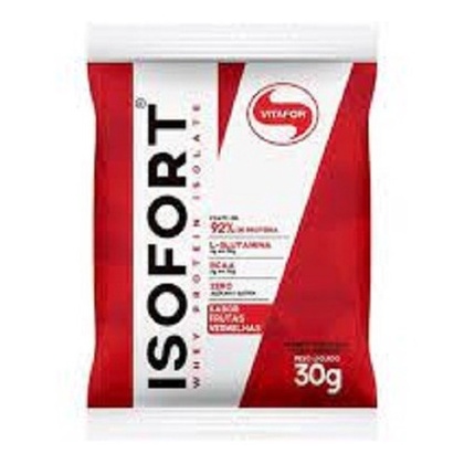 Isofort Whey Protein Isolado Frutas Vermelhas Vitafor 30g