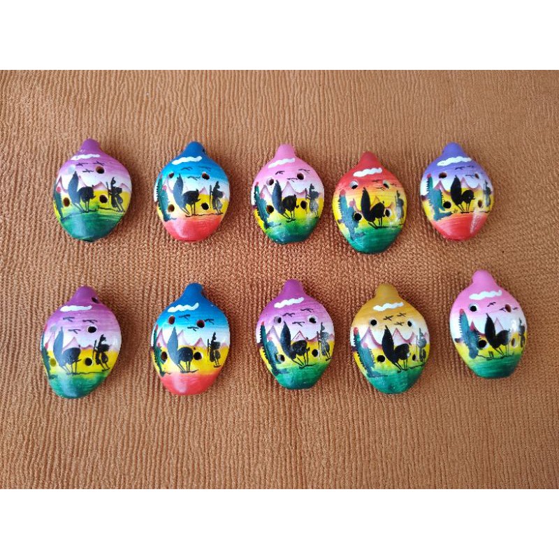 Ocarina Peruana pequena cada Shopee Brasil