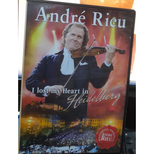 DVD-ANDRE RIEU- I LOST MY HEART IN HEIDELBERG-CONSERVADO | Shopee Brasil