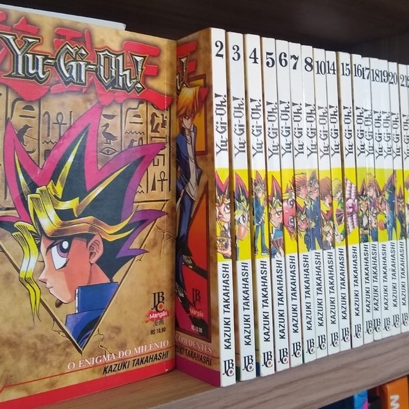 Yu-gi-oh! Mangá 20 Volumes - Lote - Kazuki Takahashi - Jbc - Yu Gy Oh ...