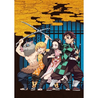 Quadro Placa Mdf Decoração Manga Anime Demon Slayer Full Hd