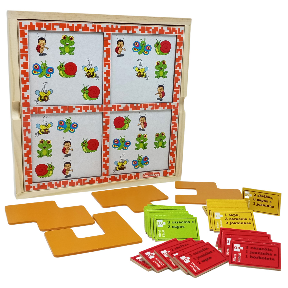 Jogo de Tabuleiro Educativo e Raciocínio Funções Executivas | Shopee Brasil