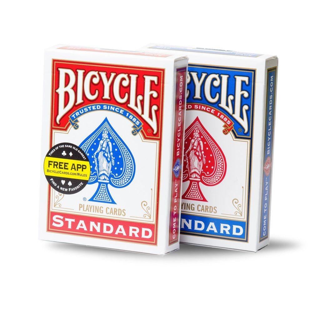 Kit 2 Baralho Bicycle Standard Azul e Vermelho Jogos de Cartas - Chic  Outlet - Economize com estilo!