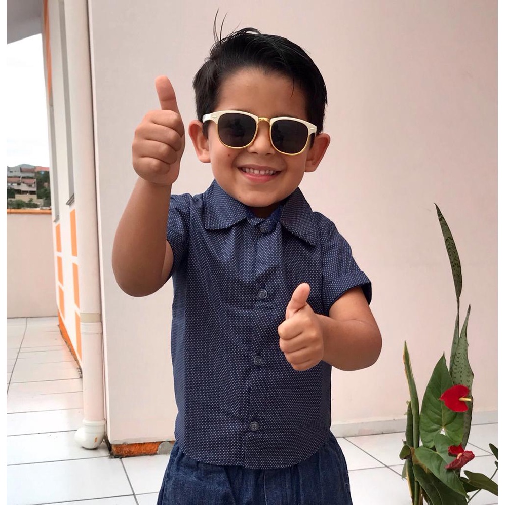 Betusline Camisas Hawaianas Para Niños Y Hombres, Camisa De