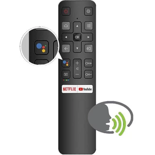 New Original RC802V FNR1 4K Controle Remoto De Voz Para TCL Android Smart TV Netflix YouTube RC802V FNR6 49P30FS 65P8S 55C715 49S6800 43S434