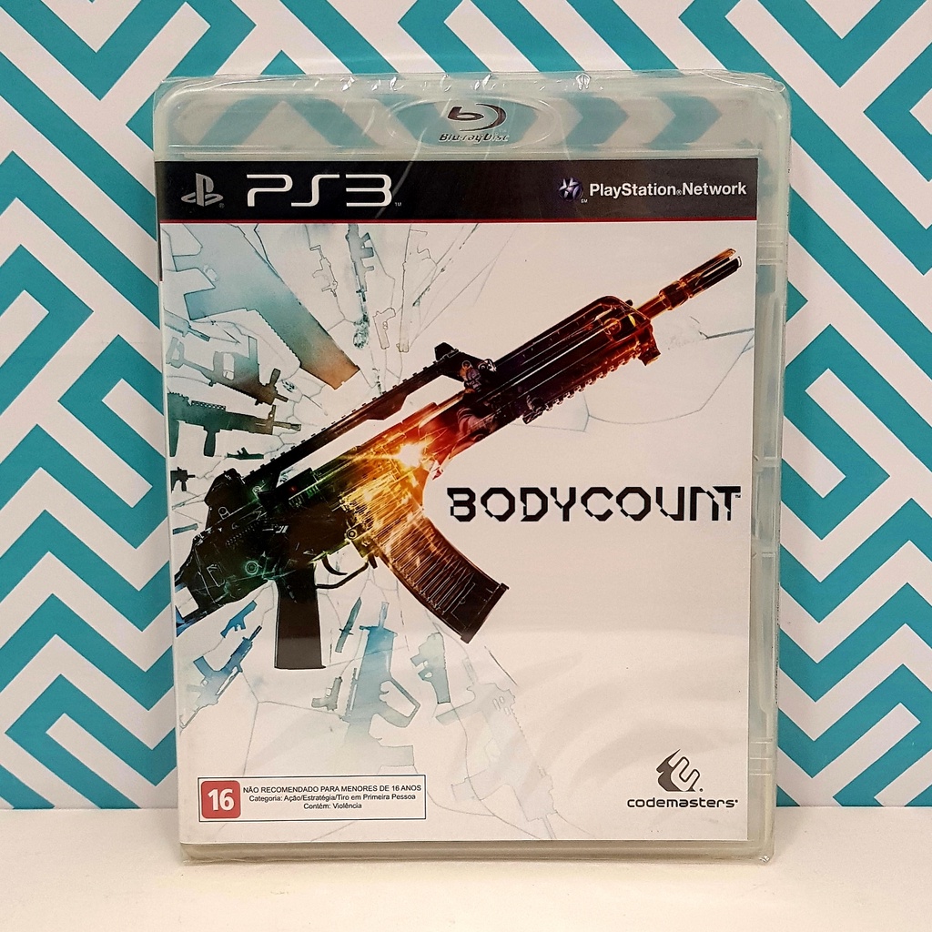 PS3 Bodycount ( Mídia Física / Disco ) ( Original Lacrado ) Shopee Brasil