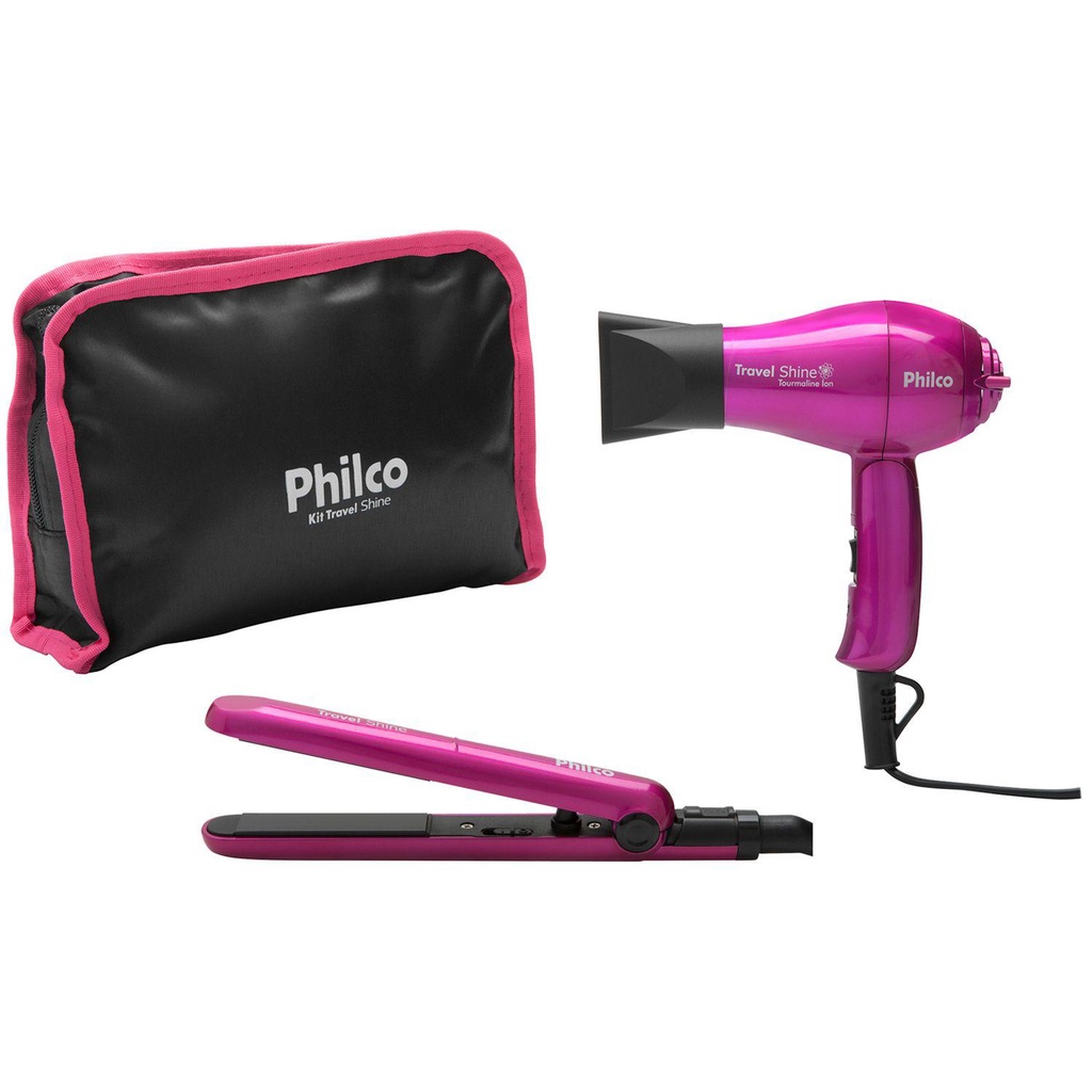 Kit Salão Beleza Profissional Chapa + Secador De Cabelo 220v