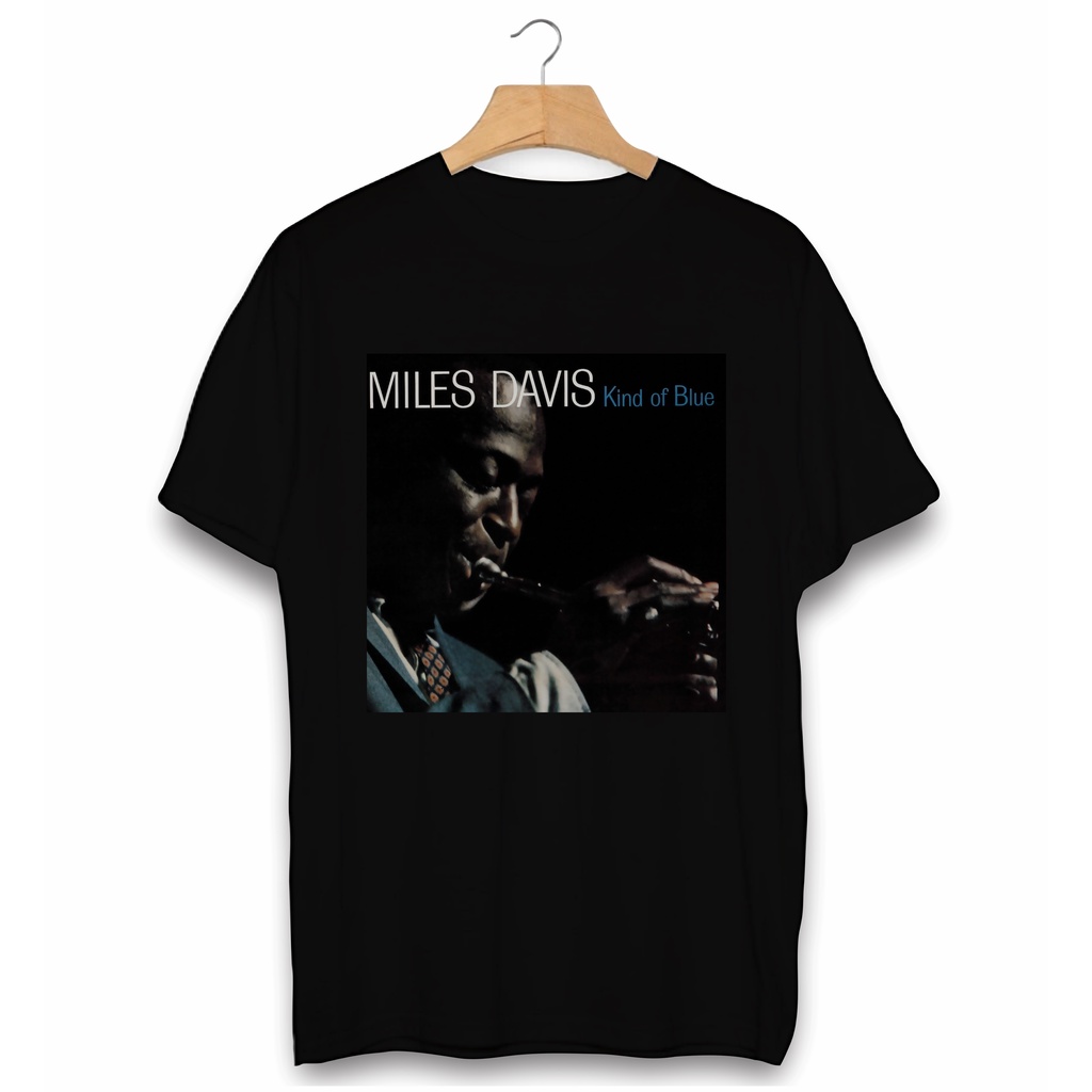 Camiseta Algodão Unissex Miles Davis Kind Of Blue C937