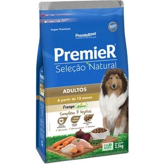 Ração para Cães Premier Seleção Natural Adultos 2,5kg