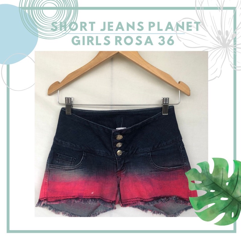 Fashion short jeans planet girl