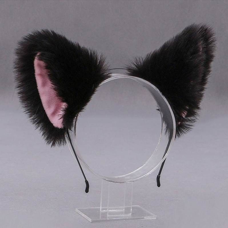 16 melhor ideia de Tiara orelha de gato  tiara orelha de gatinho, orelhas  de gato, tiara