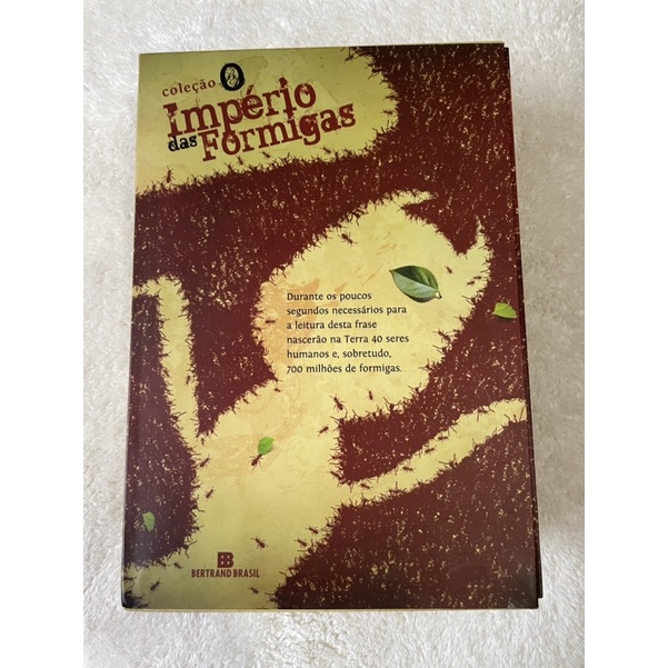 Box Livros O Império Das Formigas