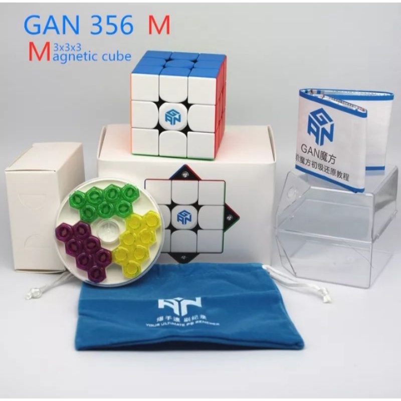 Cubo Mágico Gan 3x3 Swift Block Magnético