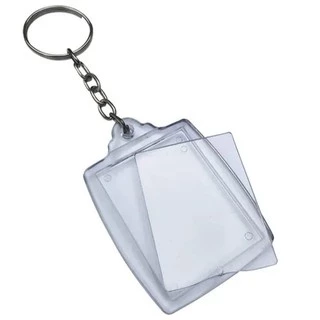 Chaveiro Acrilico Transparente Lembrancinha Propanga foto 3x4 com 20 unidades