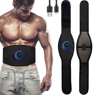 EMS Estimulador Muscular Abdominal Trainer Tonificação Cinto USB Perda De Peso Da Barriga Do Corpo Em Casa Ginásio De Fitness Equiment Unisex