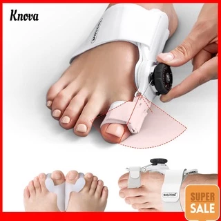 Big Toe Joanete Splint Straightener Corrector Ajustável Knob Hálux Valgo