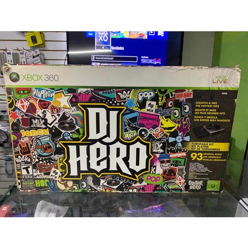 Jogo DJ Hero - Xbox 360 - MeuGameUsado