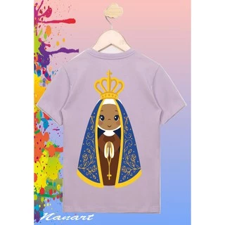 Camisa Infantil, T Shirt, Religiosa, Nossa Senhora Aparecida