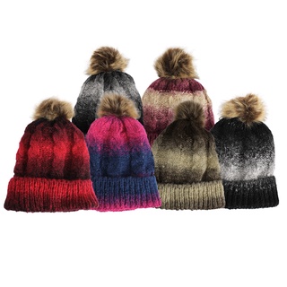 Gorro Touca Feminina Menina Tricotado Quente Fashion